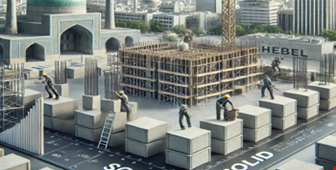 پروژه‌های بازسازی تهران با استفاده از بلوک‌های هبلکس: کاهش هزینه و افزایش ایمنی